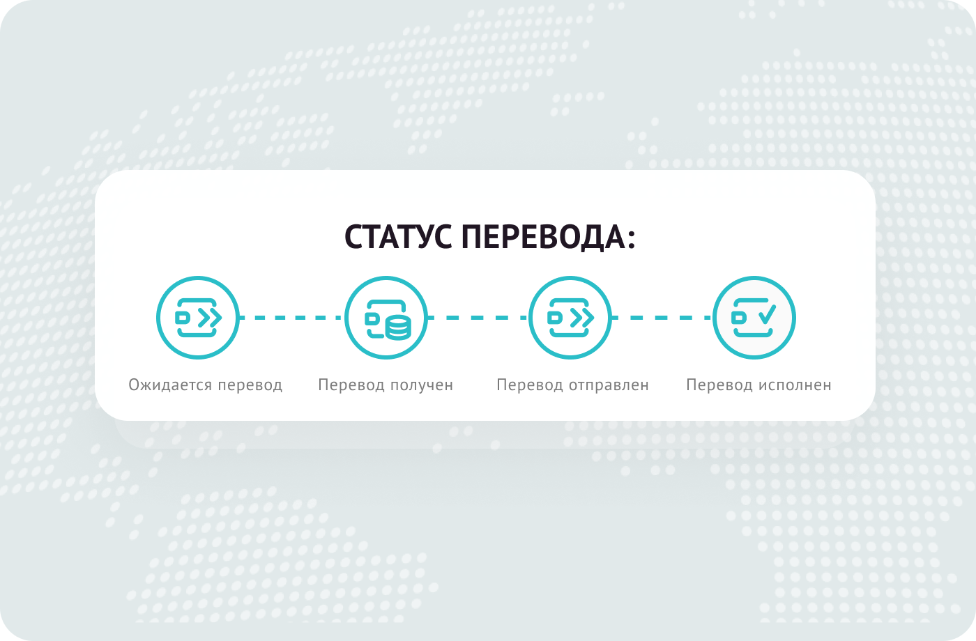 ЧТО ОЗНАЧАЕТ КАЖДЫЙ СТАТУС ПЕРЕВОДА? 